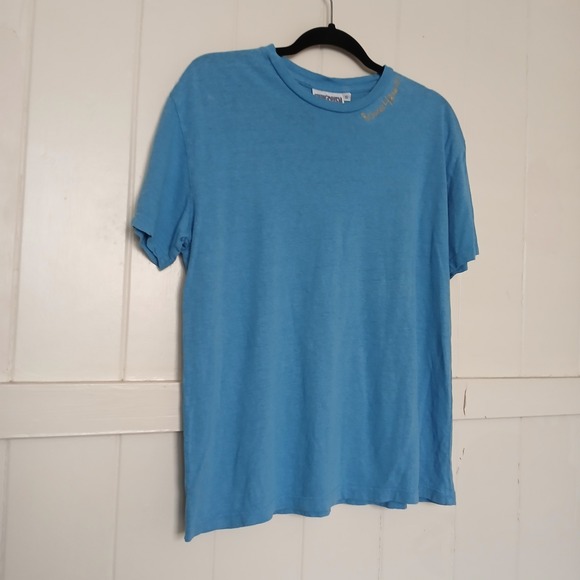 Jungmaven T-Shirt Boards 4 Buddies Men's Small Hemp Organic Cotton Blend Blue SS - Picture 6 of 10